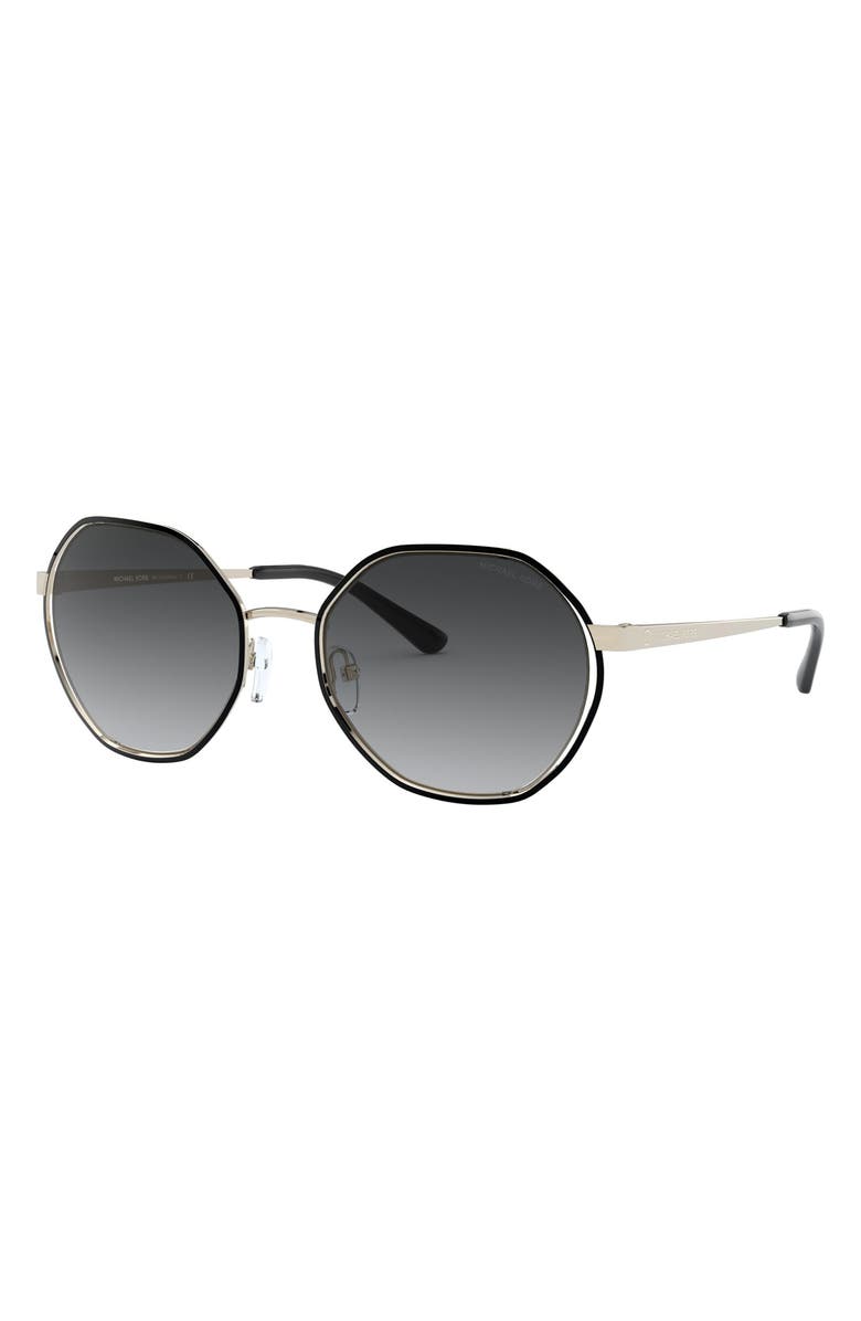 Michael Kors 57mm Gradient Round Sunglasses, Alternate, color,
