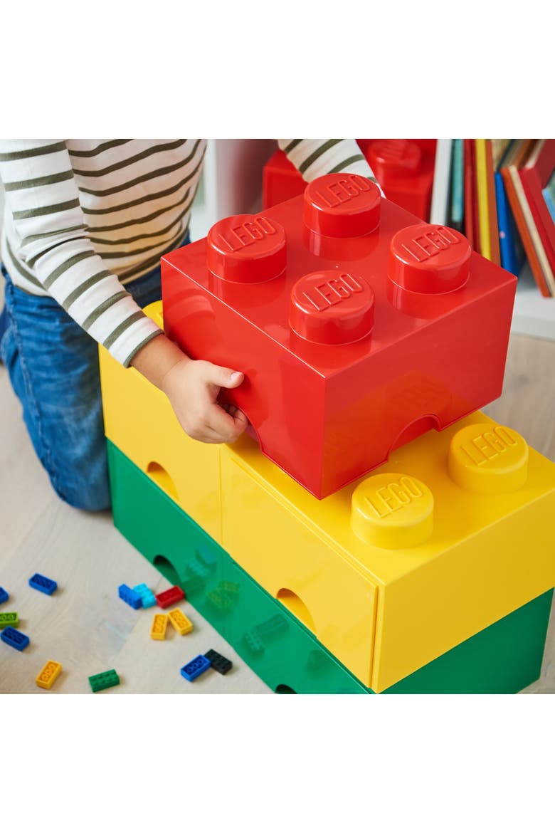 Storage Brick Drawer, Alternate, color, Green