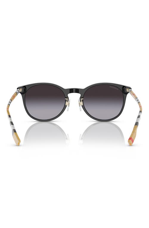 Burberry Grey Gradient Phantos Ladies Sunglasses Be4380d 38538g 51 In Black