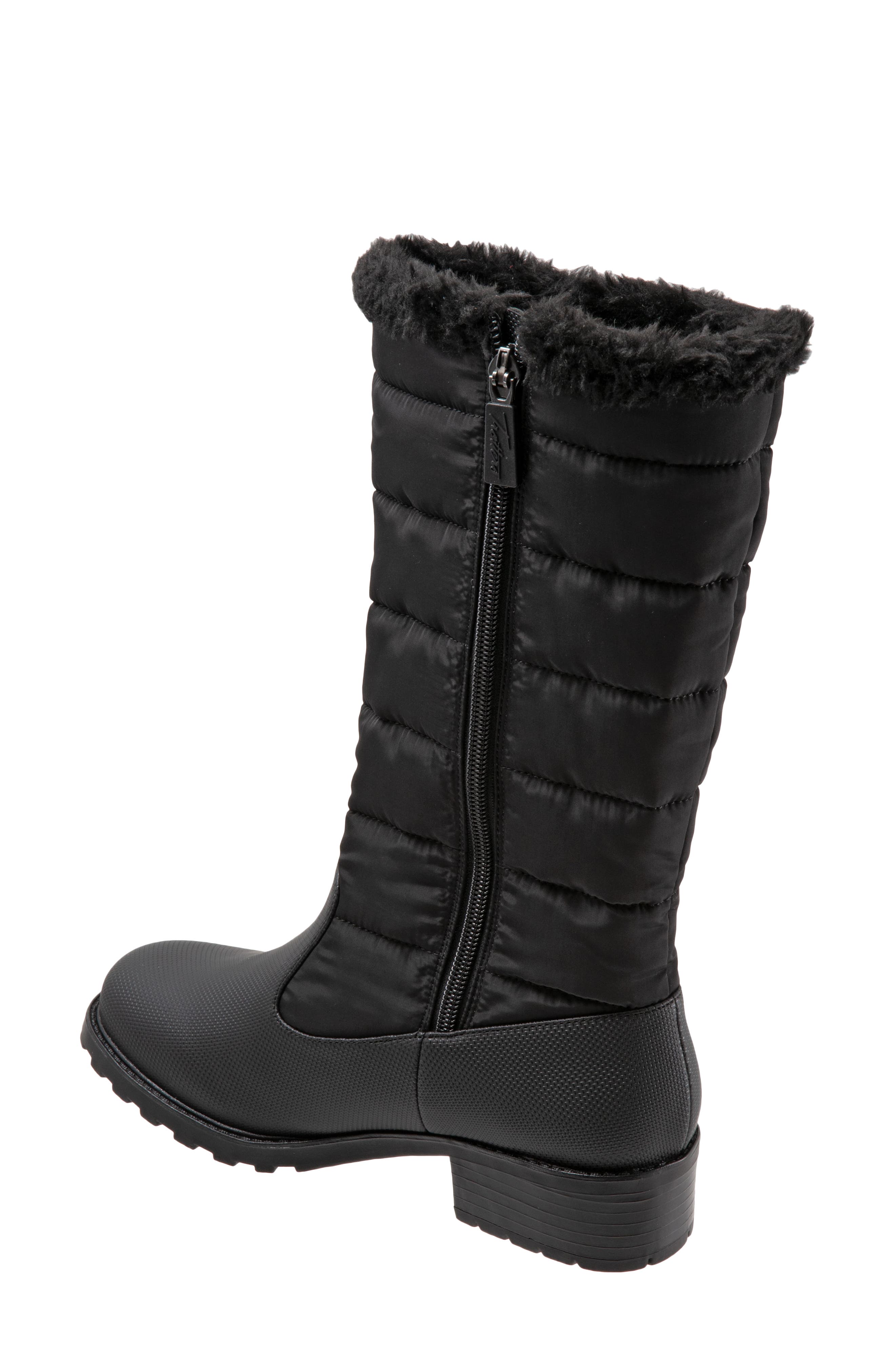 Trotters Benji Weatherproof Faux Fur Boot, Alternate, color, 