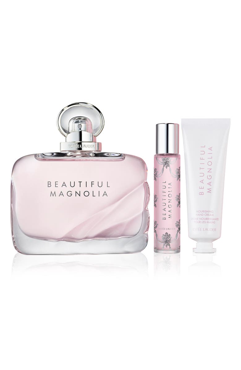 Estée Lauder x Ladurée Beautiful Magnolia Fragrance Set (Limited Edition) $204 Value, Alternate, color, 