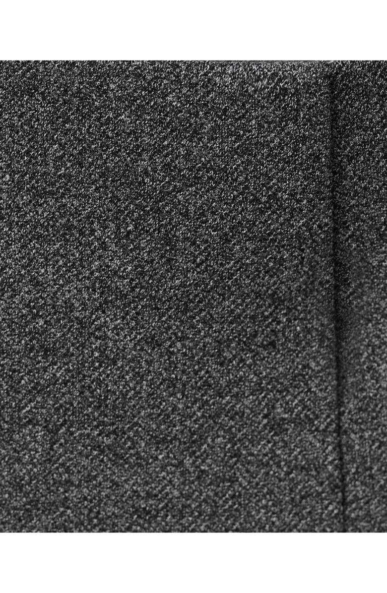 MANGO Straight Fit Elastic Waist Pants, Alternate, color, Grey