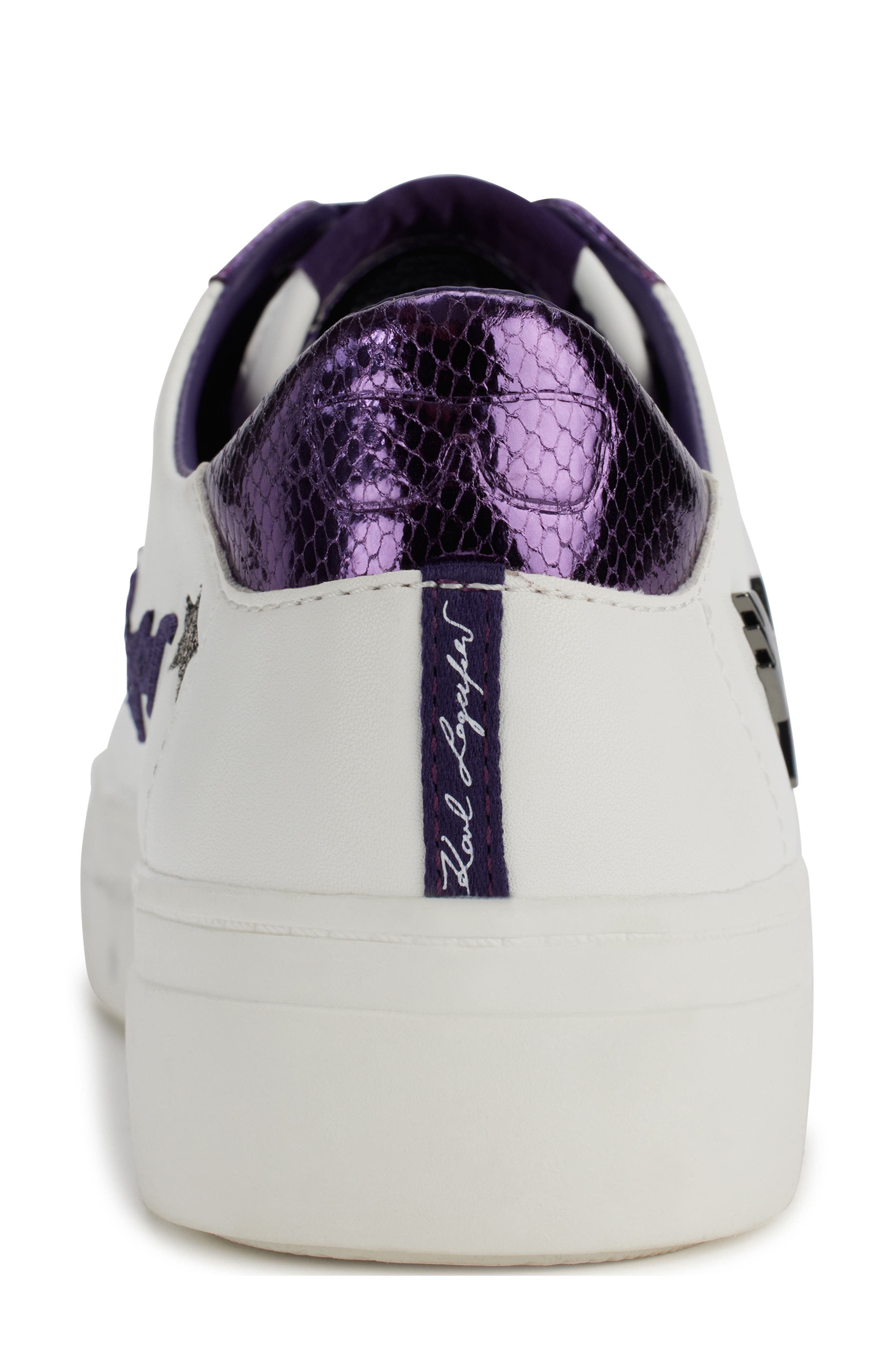 KARL LAGERFELD PARIS Cate Rocker Platform Sneaker, Alternate, color, 