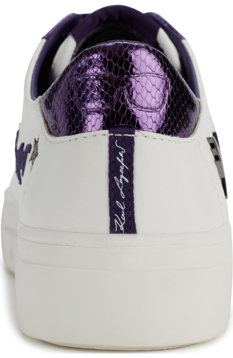 KARL LAGERFELD PARIS Cate Rocker Platform Sneaker, Alternate, color,