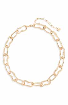 Open Edit Wavy Link Necklace