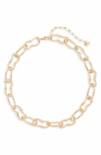 Open Edit Wavy Link Necklace