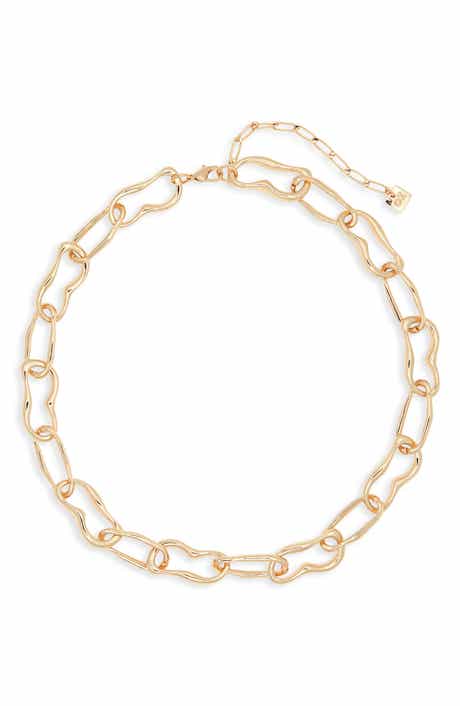 Open Edit Wavy Link Necklace