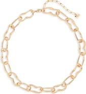 Open Edit Wavy Link Necklace