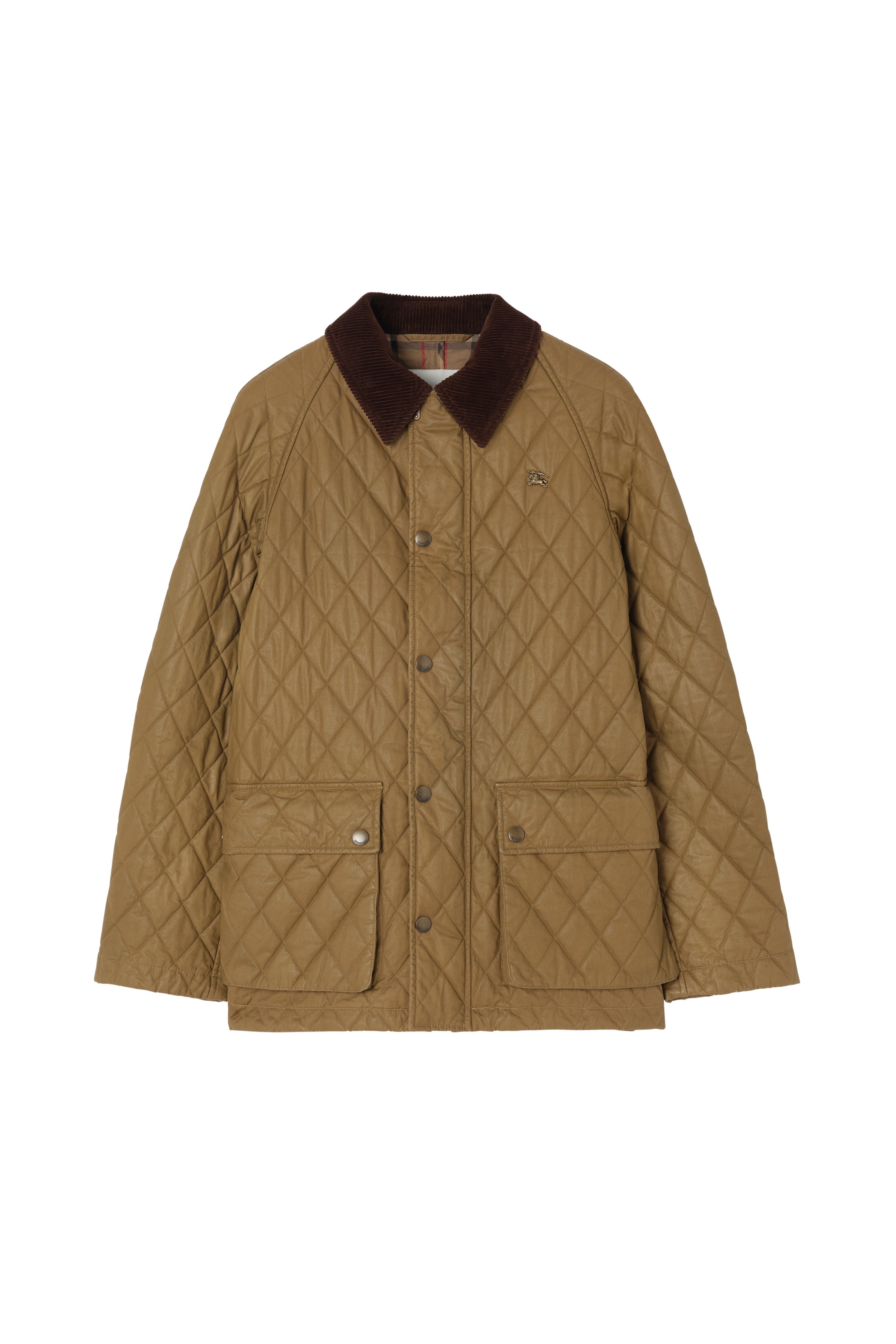Quilted Coated Cotton Barn Jacket - image 2
