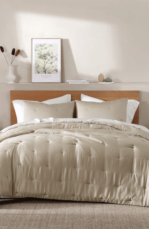 Sunday Citizen Silky Stitch Comforter In Neutral
