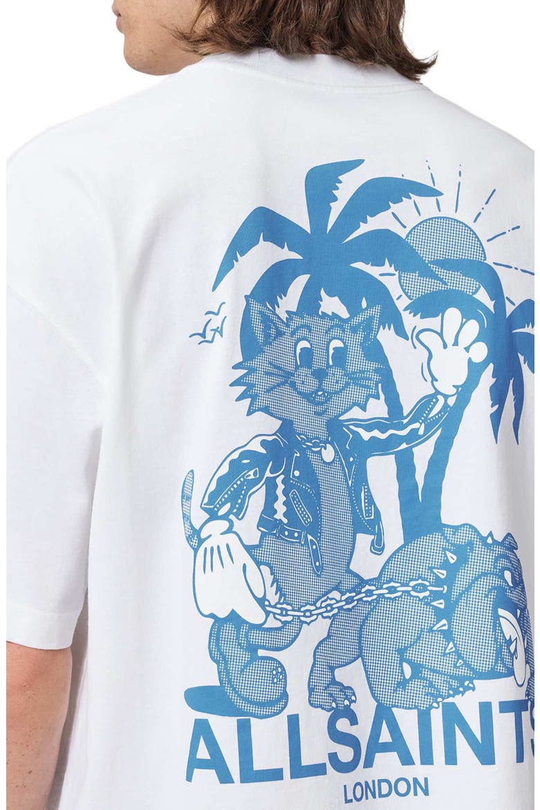 Bulldog Cotton Graphic T-Shirt, Alternate, color, OPTIC WHITE