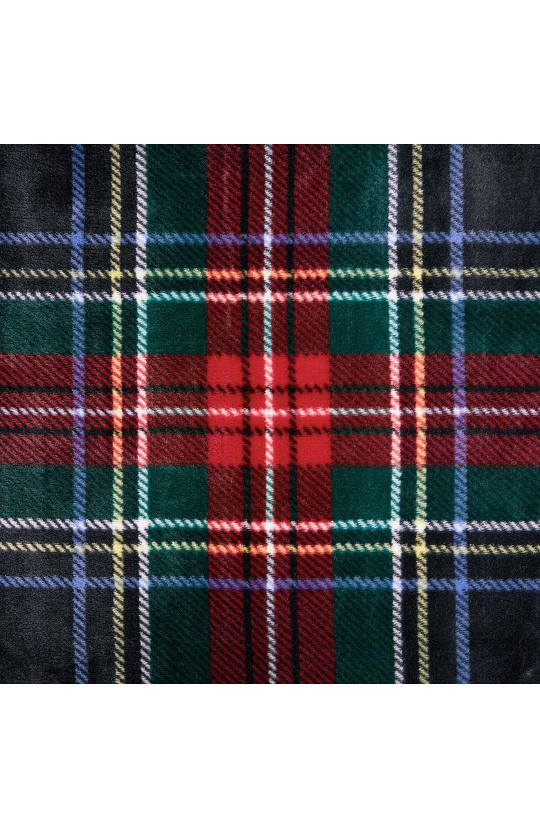 Tommy Hilfiger Devon Tartan Reversible Throw, Alternate, color, Navy Blue