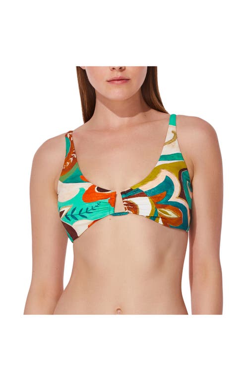 Gottex Porto U Wire Bikini Top In Brown