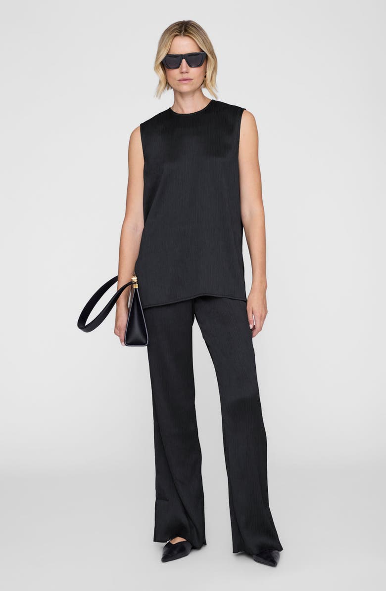 ANINE BING Malia Top, Main, color, Black