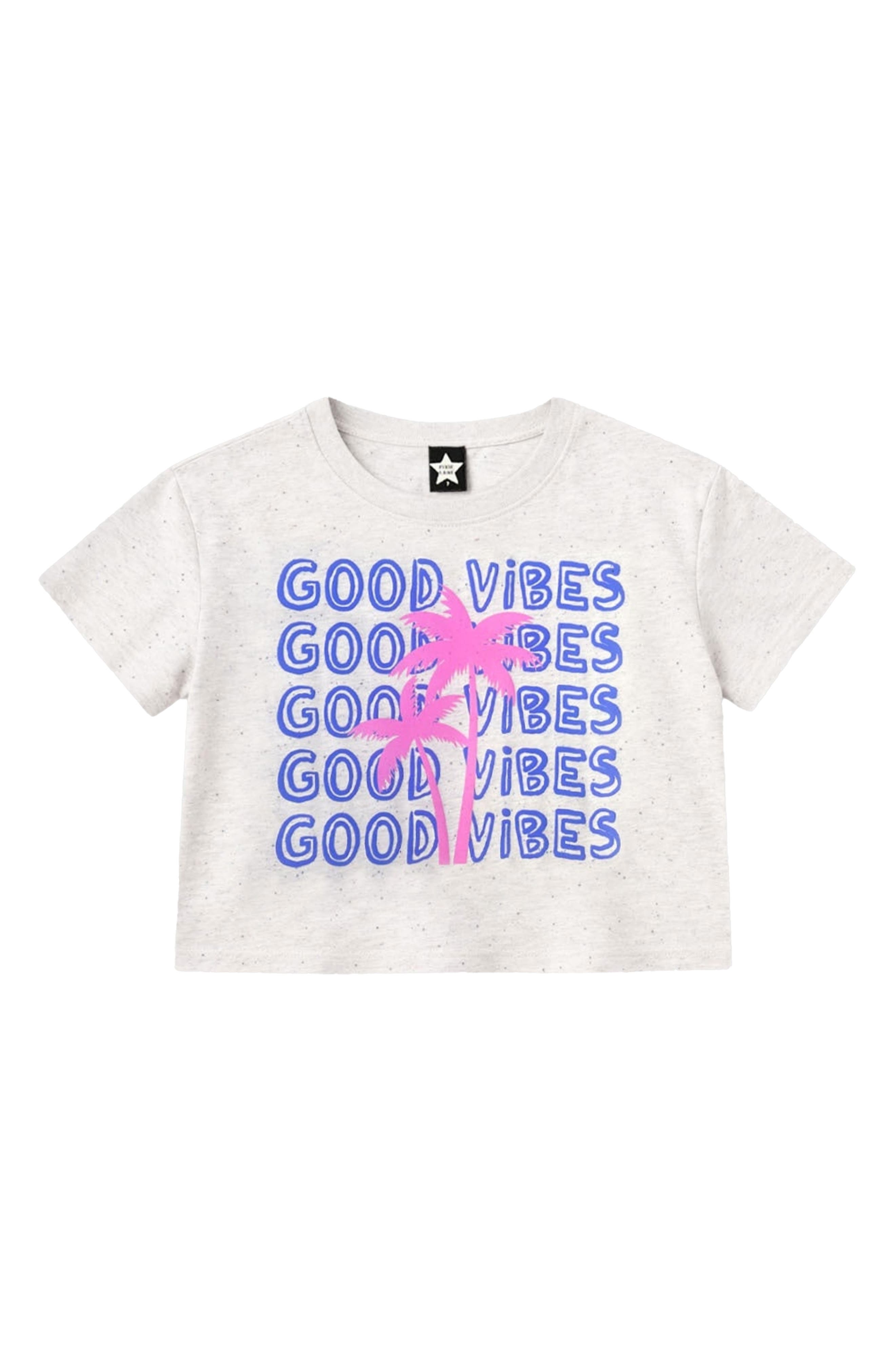PixieLane Kids' Washed Drop Shoulder T-Shirt