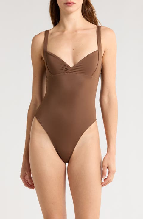 Phoebe Surplice One-Piece Swimsuit