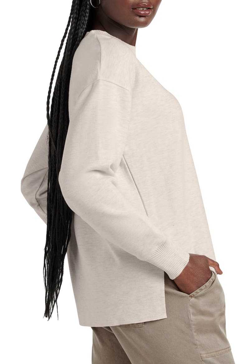 Winslow Crewneck Pullover, Alternate, color, PALE OAK HEATHER
