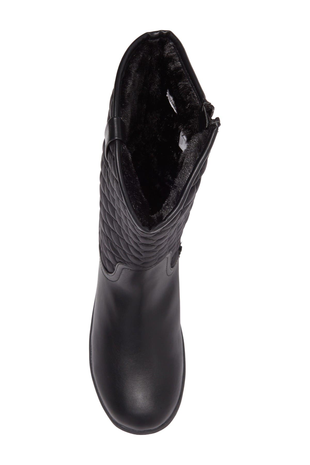 JOE FRESH Lugagne Quilted High Knee Boot, Alternate, color, 