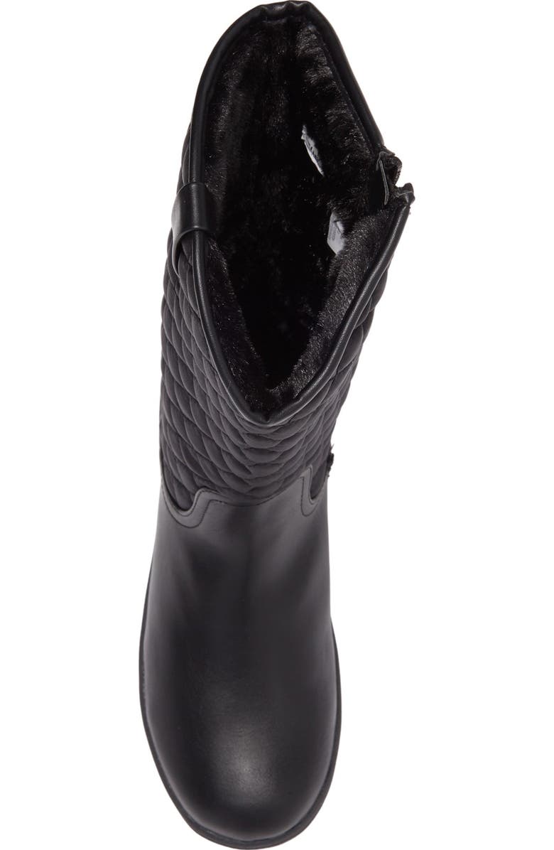 JOE FRESH Lugagne Quilted High Knee Boot, Alternate, color,