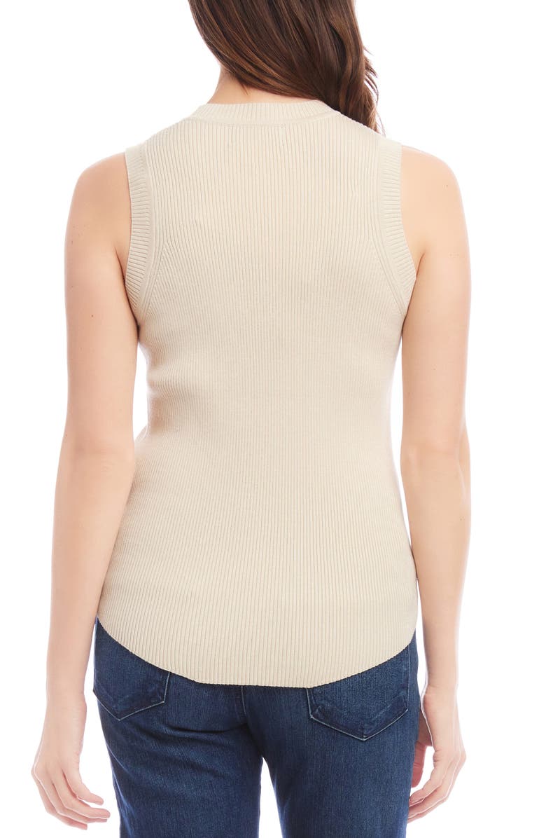 Karen Kane Rib Sweater Tank, Alternate, color, 