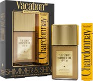 Vacation Shimmer
Shine Body
Lip Oil Set $54 Value