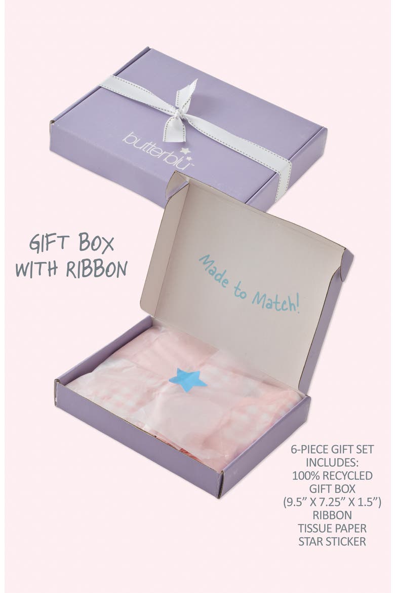 Check Me Out 6-Piece Baby Gift Set, Alternate, color, PINK CHECK