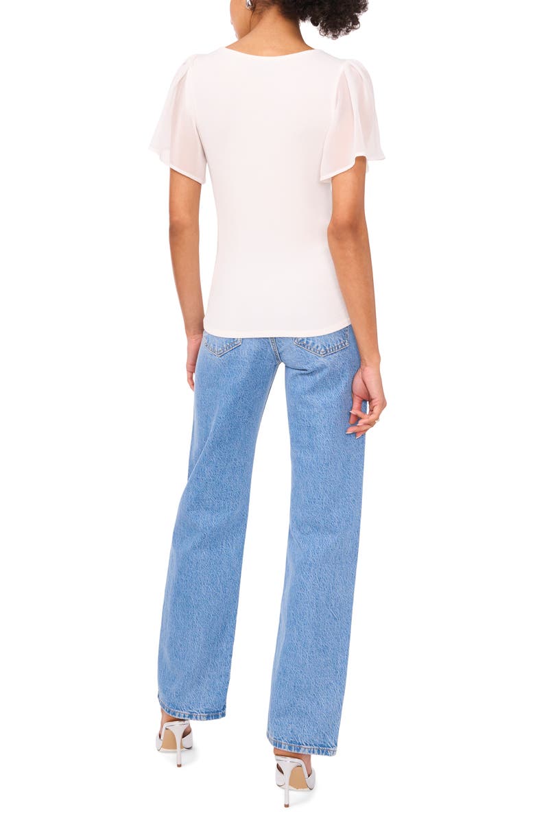 1.STATE Flutter Sleeve Rib Knit T-Shirt, Alternate, color, 