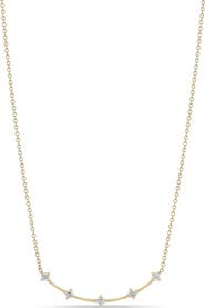 Zoë Chicco 14K Yellow Gold Diamond Dash Necklace