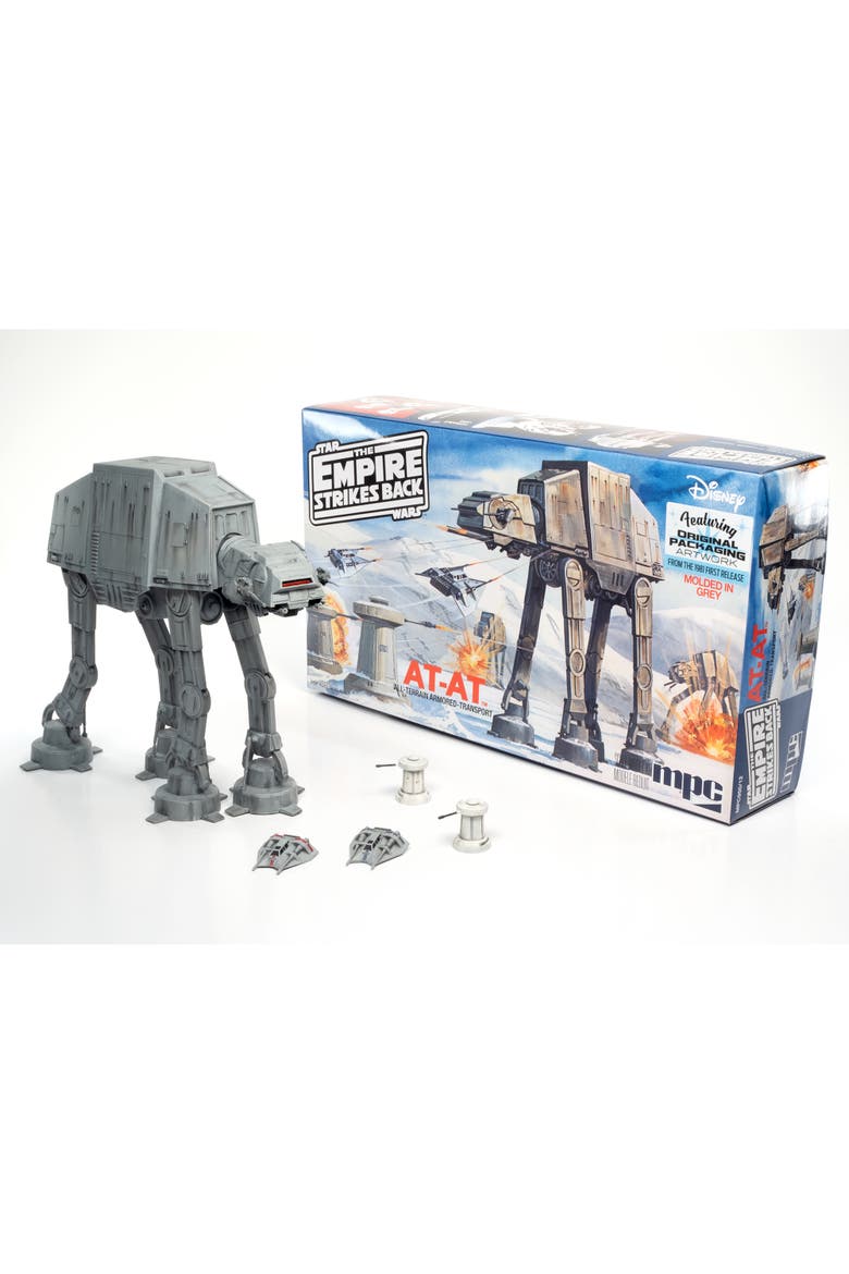 Star Wars The Empire Strikes Back Atat 1100 Scale Model Kit, 77 Parts, Alternate, color, Multicolored