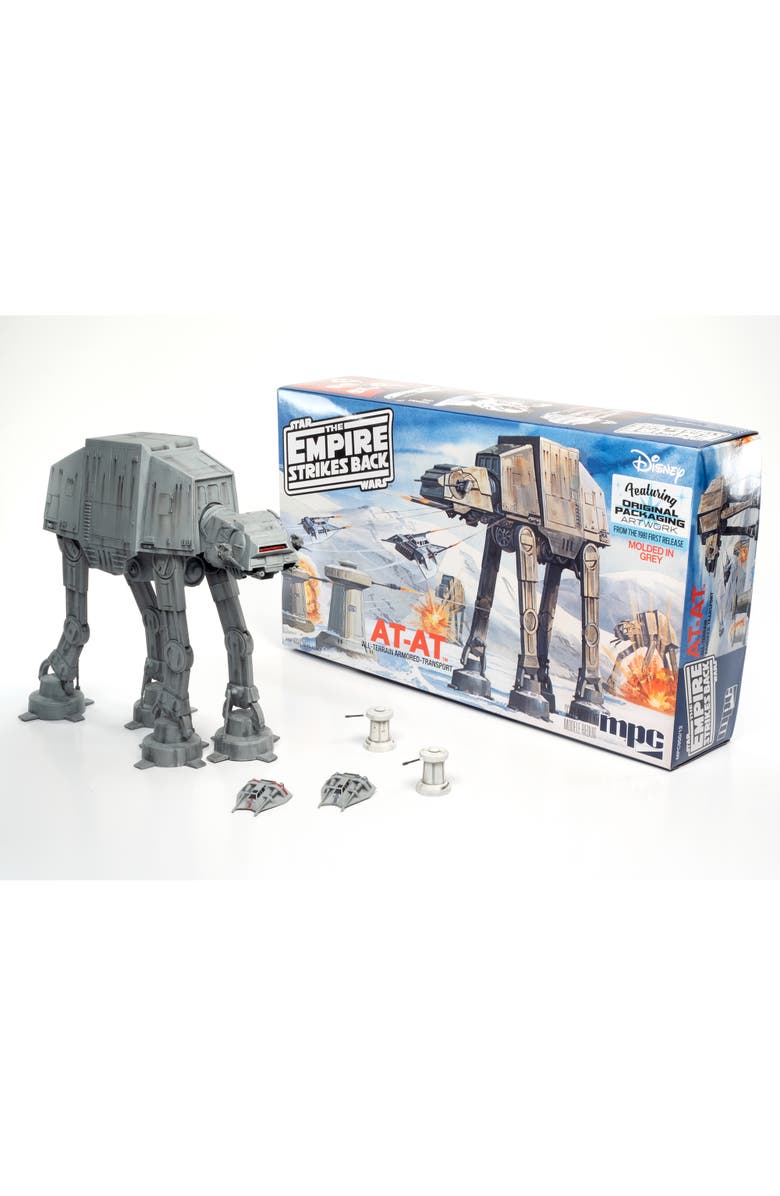 MPC Star Wars The Empire Strikes Back Atat 1100 Scale Model Kit, 77 Parts, Alternate, color, Multicolored