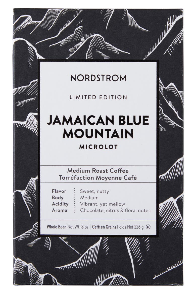 Jamaican Blue Mountain Medium Roast Whole Bean Coffee (Limited Edition), Main, color, BLACK