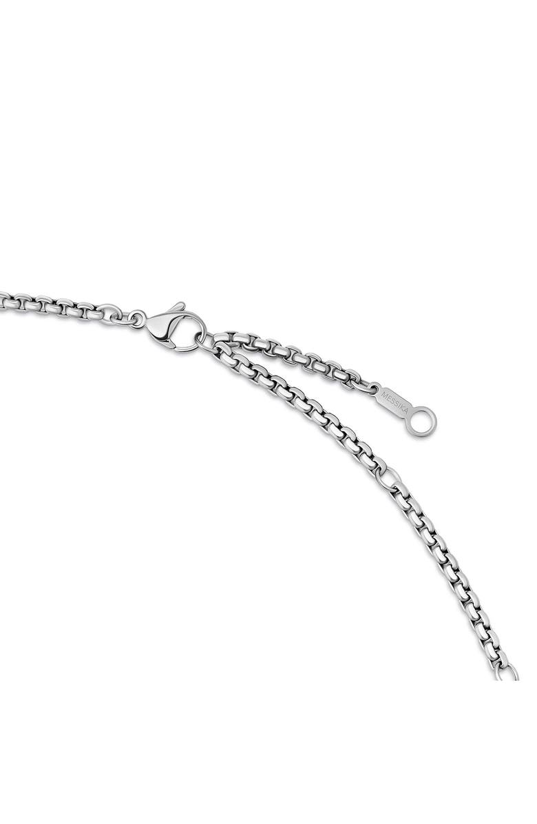 Messika So Move Titanium Necklace, Alternate, color, Titanium
