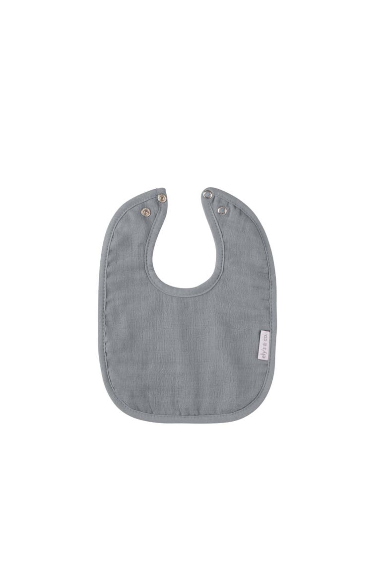 Muslin Terry Bib 3 Pack, Alternate, color, Blue Stars