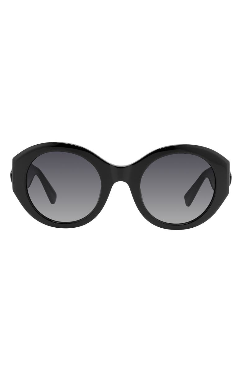 Kurt Geiger London 51mm Sunglasses, Main, color, Black/ Dark Grey Sf