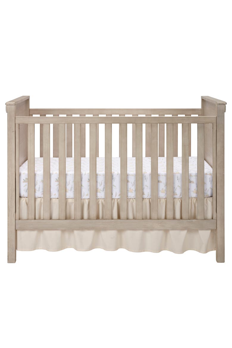 Froggy and Friends 100% Cotton Baby Fitted Crib/Toddler Sheet, Alternate, color, White