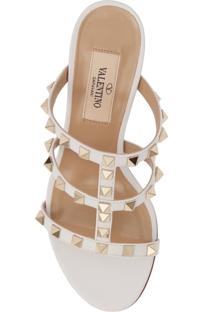 Valentino Garavani Rockstud Slide Sandal, Alternate, color,