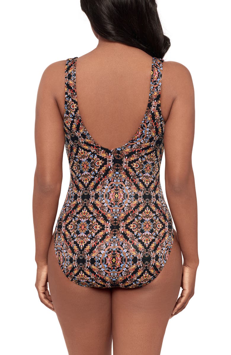 Miraclesuit<sup>®</sup> Scandale Escape Underwire One-Piece Swimsuit, Alternate, color, 