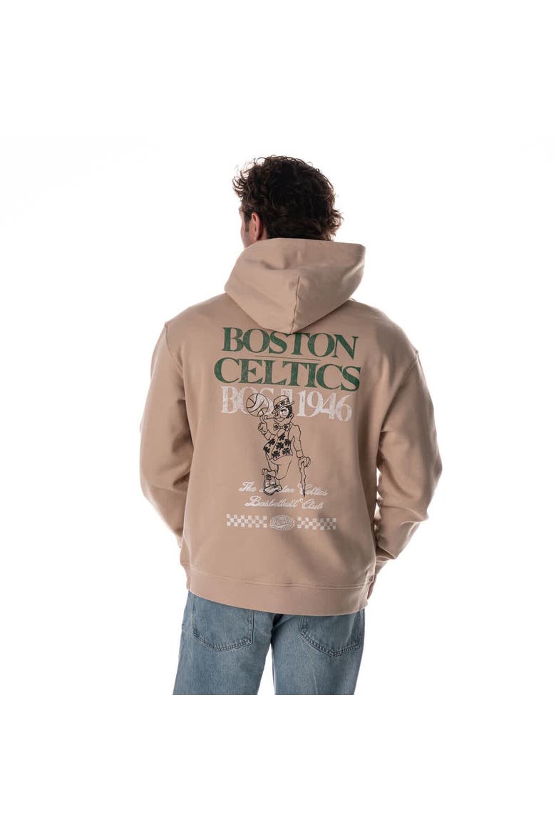 Unisex The Wild Collective  Tan Boston Celtics Mantra Premium Hoodie, Alternate, color, Tan