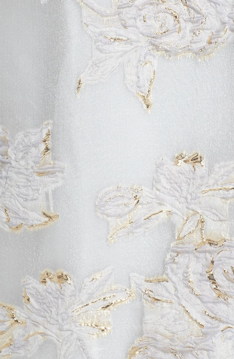 Eliza J Jacquard Ball Skirt, Alternate, color,