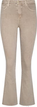 L'AGENCE Kendra High Waist Crop Flare Jeans
