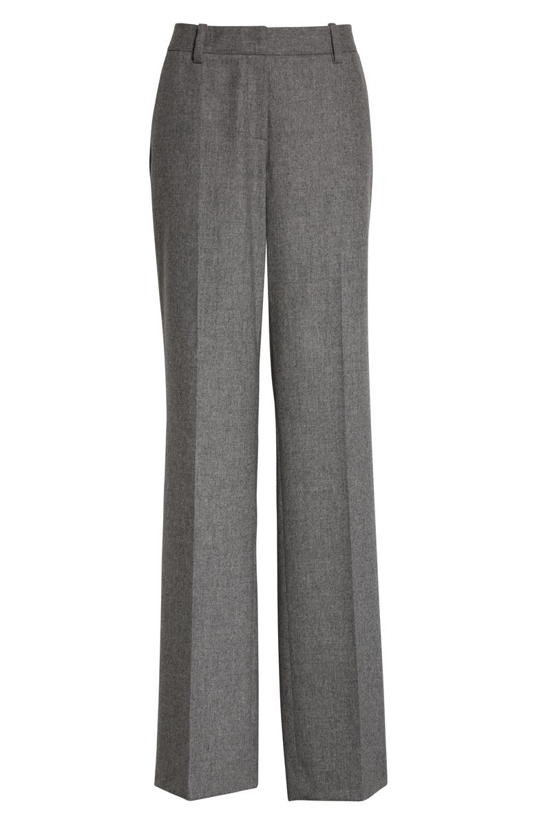 Lafayette 148 New York Gates Straight Leg Wool Blend Pants, Alternate, color, 