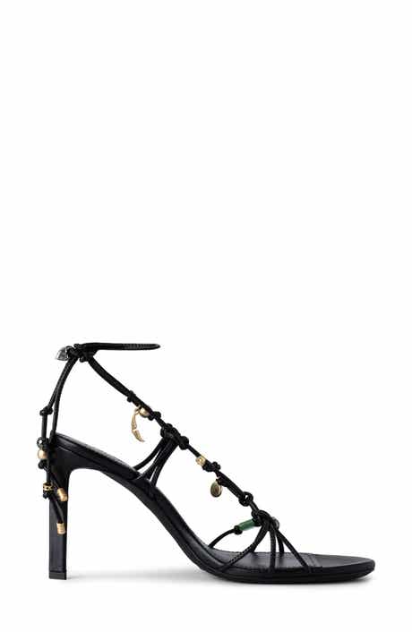 Zadig & Voltaire Alana Leather Ankle Strap Sandal