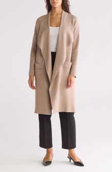 BY DESIGN Andrea Open Front Long Cardigan