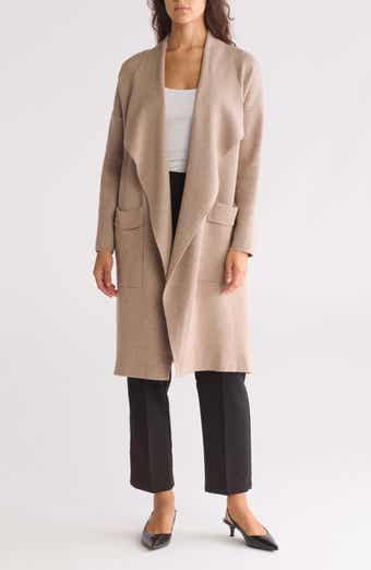 Andrea Open Front Long Cardigan