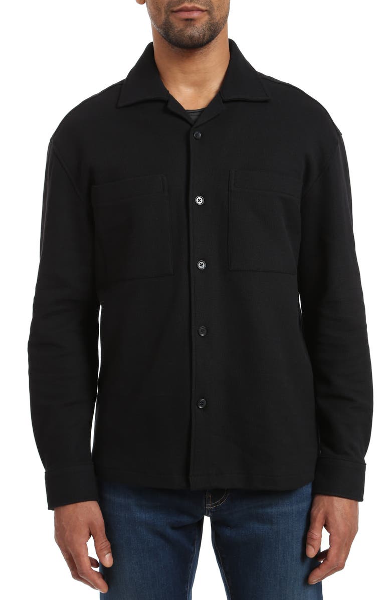 Mavi Jeans Cotton Piqué Overshirt, Main, color, 