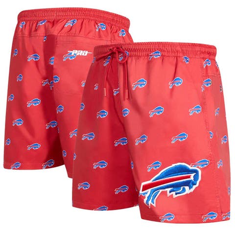 Men's Pro Standard  Red Buffalo Bills Allover Print Mini Logo Shorts