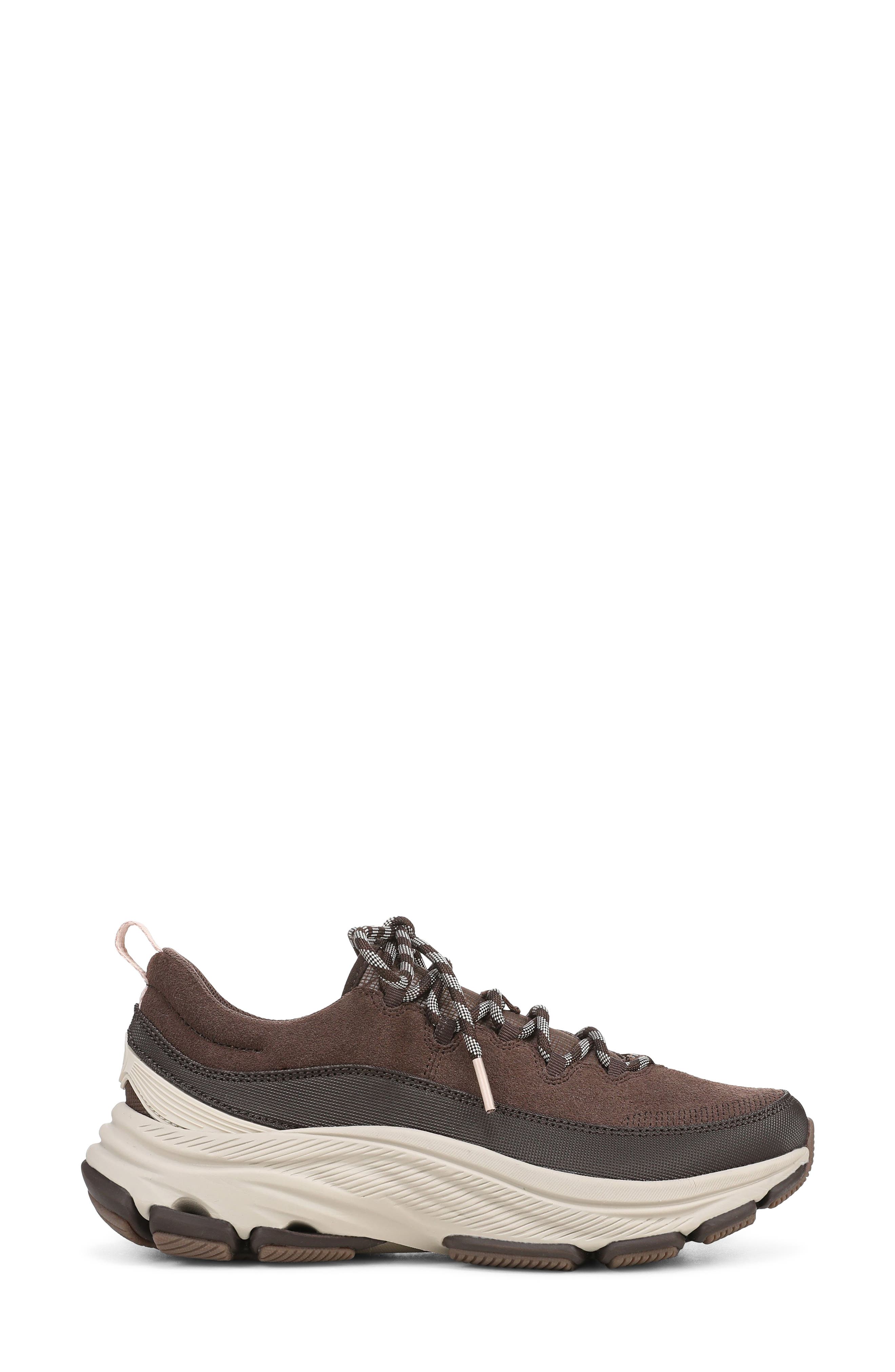 Devo Max Lux Walking Shoe, Alternate, color, FUDGE BROWN