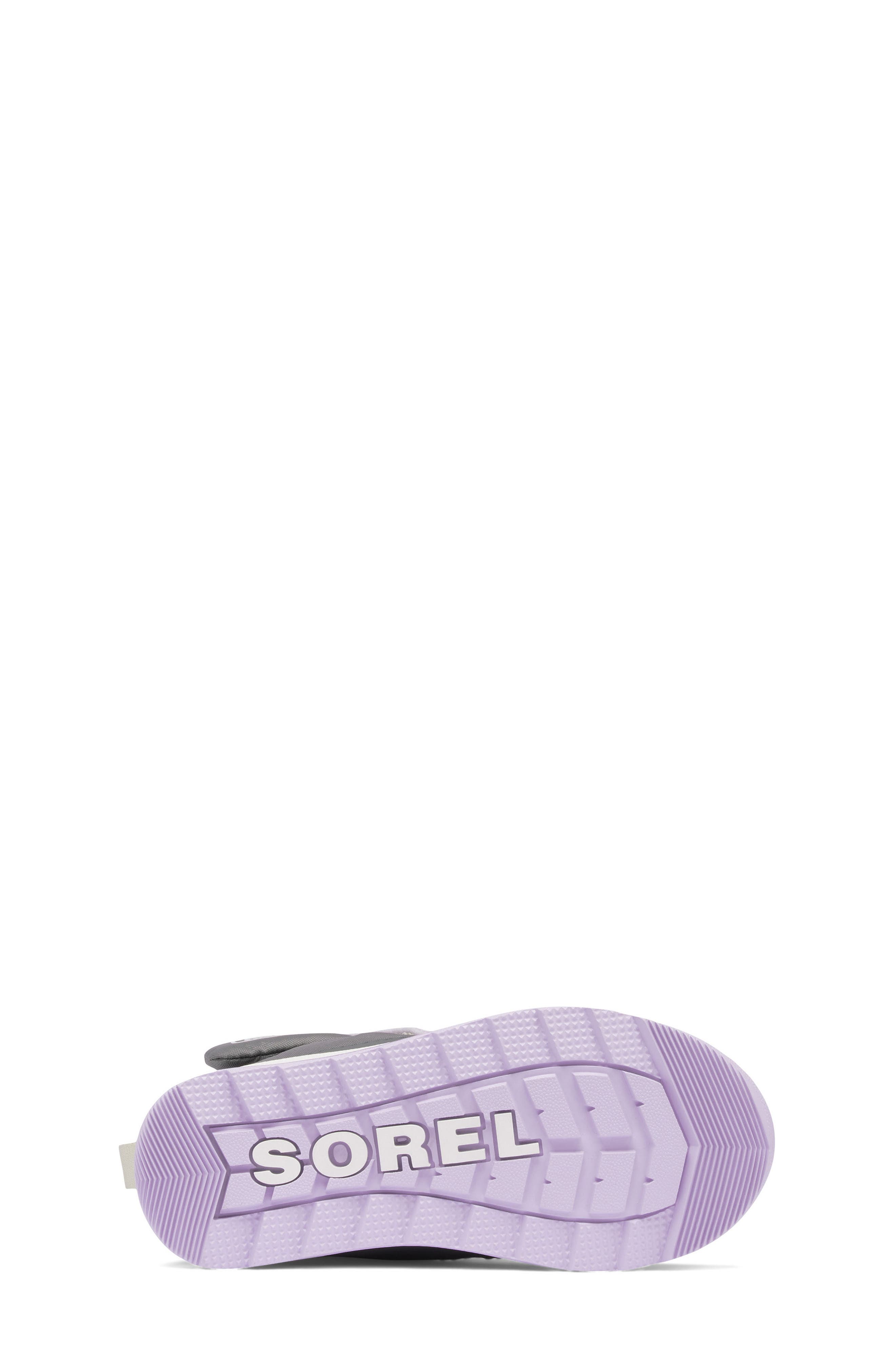 Kids' Whitney II Faux Fur Lined Waterproof Snow Boot, Alternate, color, QUARRY/ LAVENDER CLOUD