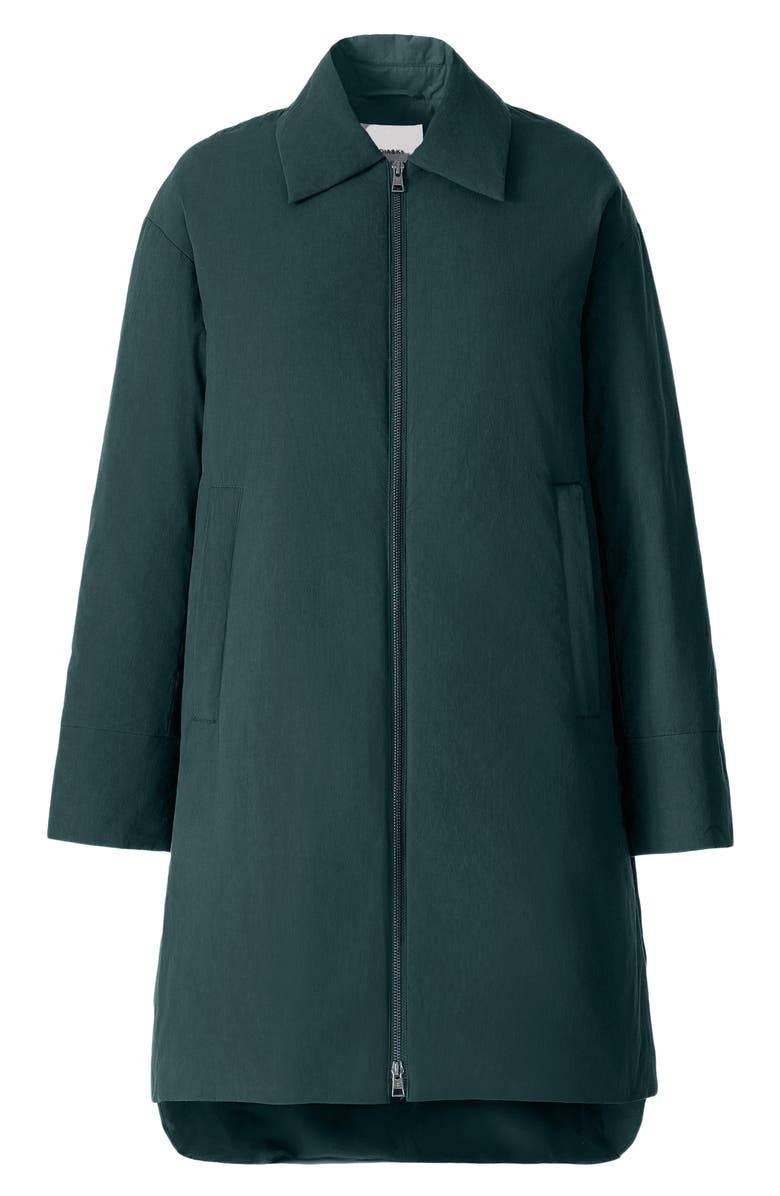 Soia & Kyo Laleh 700 Fill Power Down Longline Coat, Alternate, color, Midnight Forest