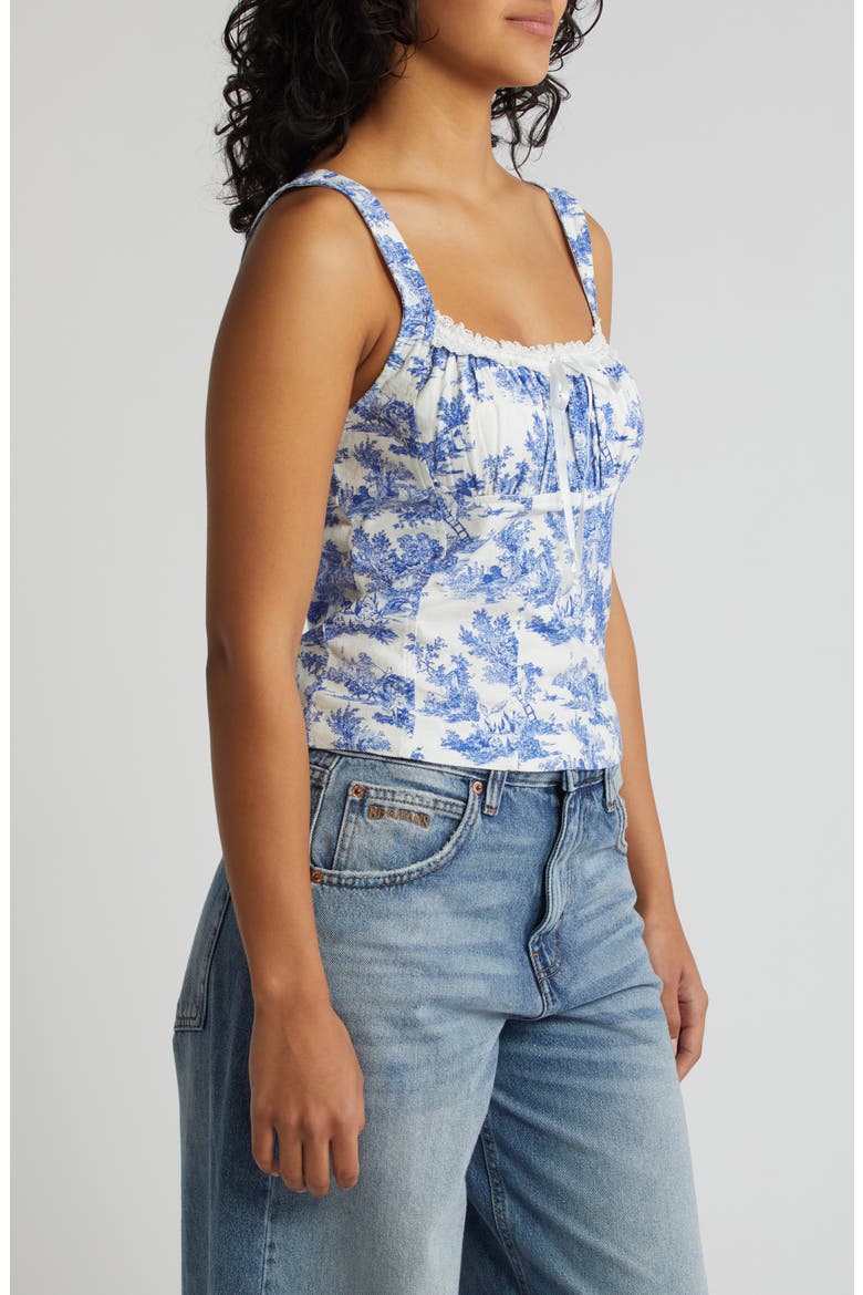 Prairie Linen Blend Tank, Alternate, color, WHITE MULTI